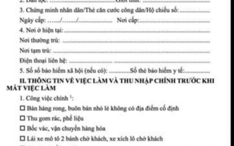 Hướng dẫn người dân nhận hỗ trợ do bị ảnh hưởng bởi dịch COVID-19