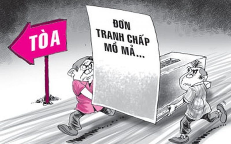 Án lệ số 56 về tranh chấp di dời mồ mả