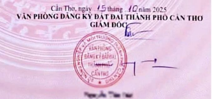 Vụ giám đốc ở Cần Thơ có chữ ký “thấy kỳ kỳ”: Luật sư và bạn đọc bày tỏ ý kiến