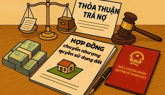 Chuyển nhượng quyền sử dụng đất để thực hiện nghĩa vụ trả nợ: Ranh giới với giao dịch dân sự vô hiệu do giả tạo