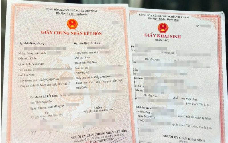 Không cần xuất trình giấy khai sinh, đăng ký kết hôn khi làm thủ tục hành chính
